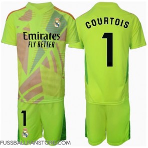 Real Madrid Thibaut Courtois #1 Torwart Replik 3rd trikot Kinder 2024-25 Kurzarm (+ Kurze Hosen)